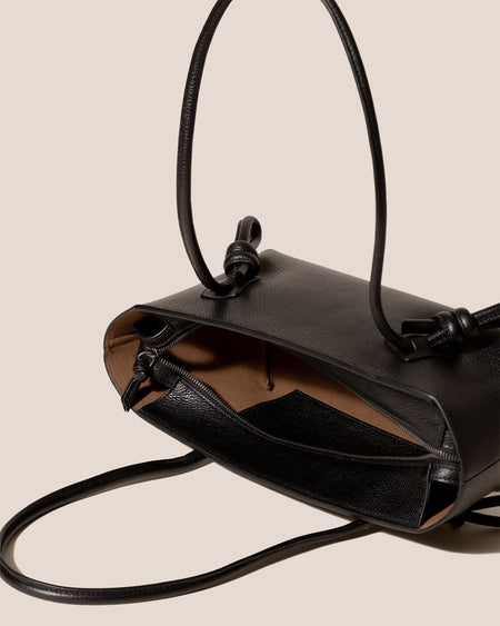 FLECA GRAINY - Knotted-handle Shoulder Bag