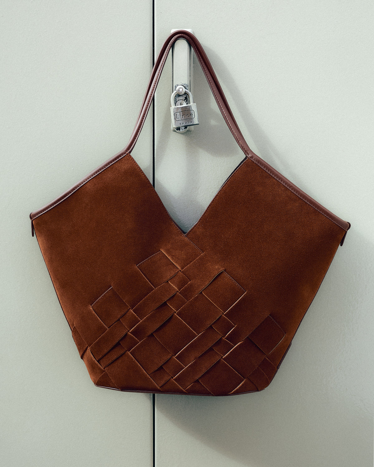 COLOMA SUEDE - Leather Tote Bag