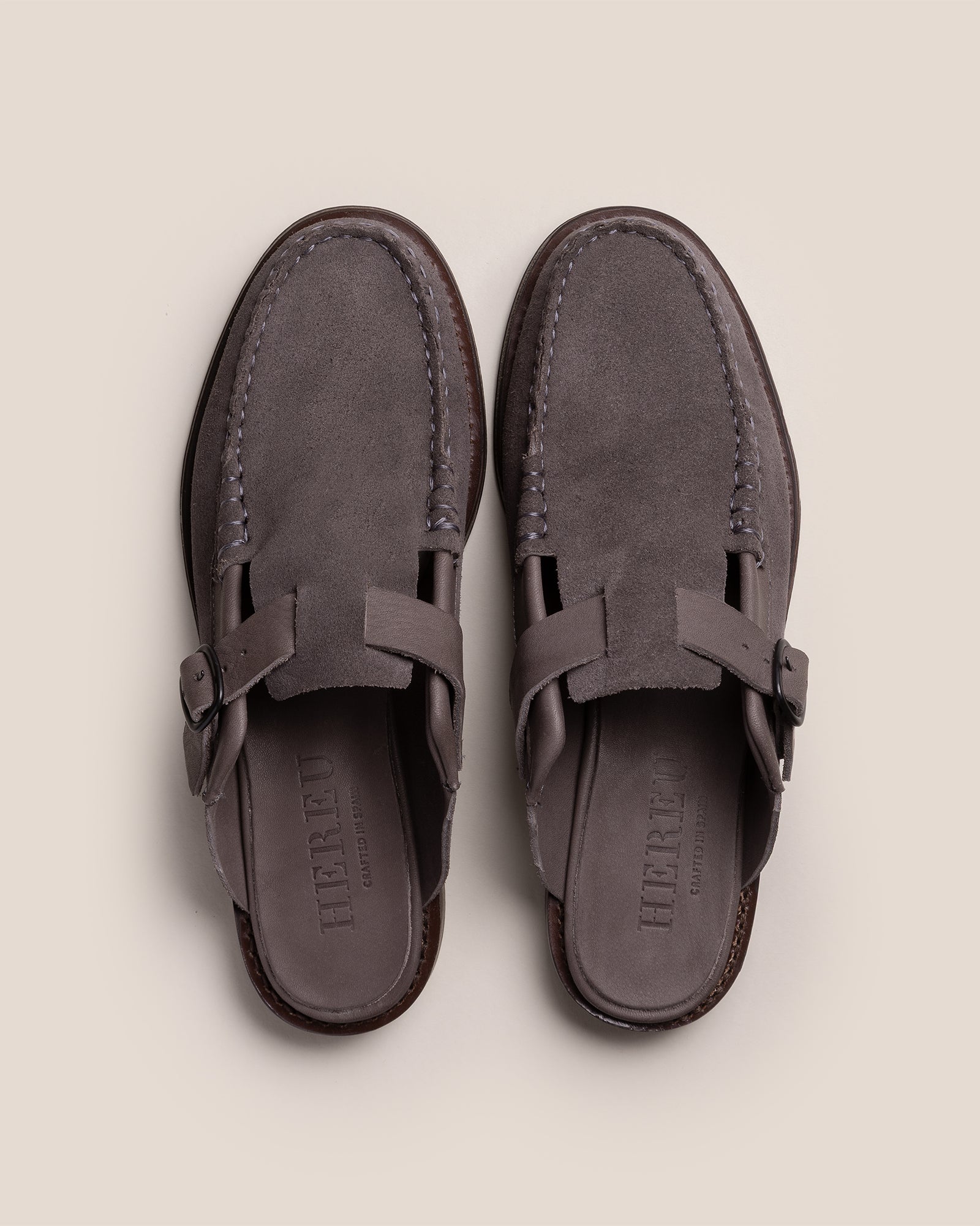 BARRACA - Buckle-strap Mule Loafer – Hereu Studio
