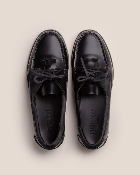 SALER NAUTIC CALF HAIR LEATHER - Lace-up Loafer