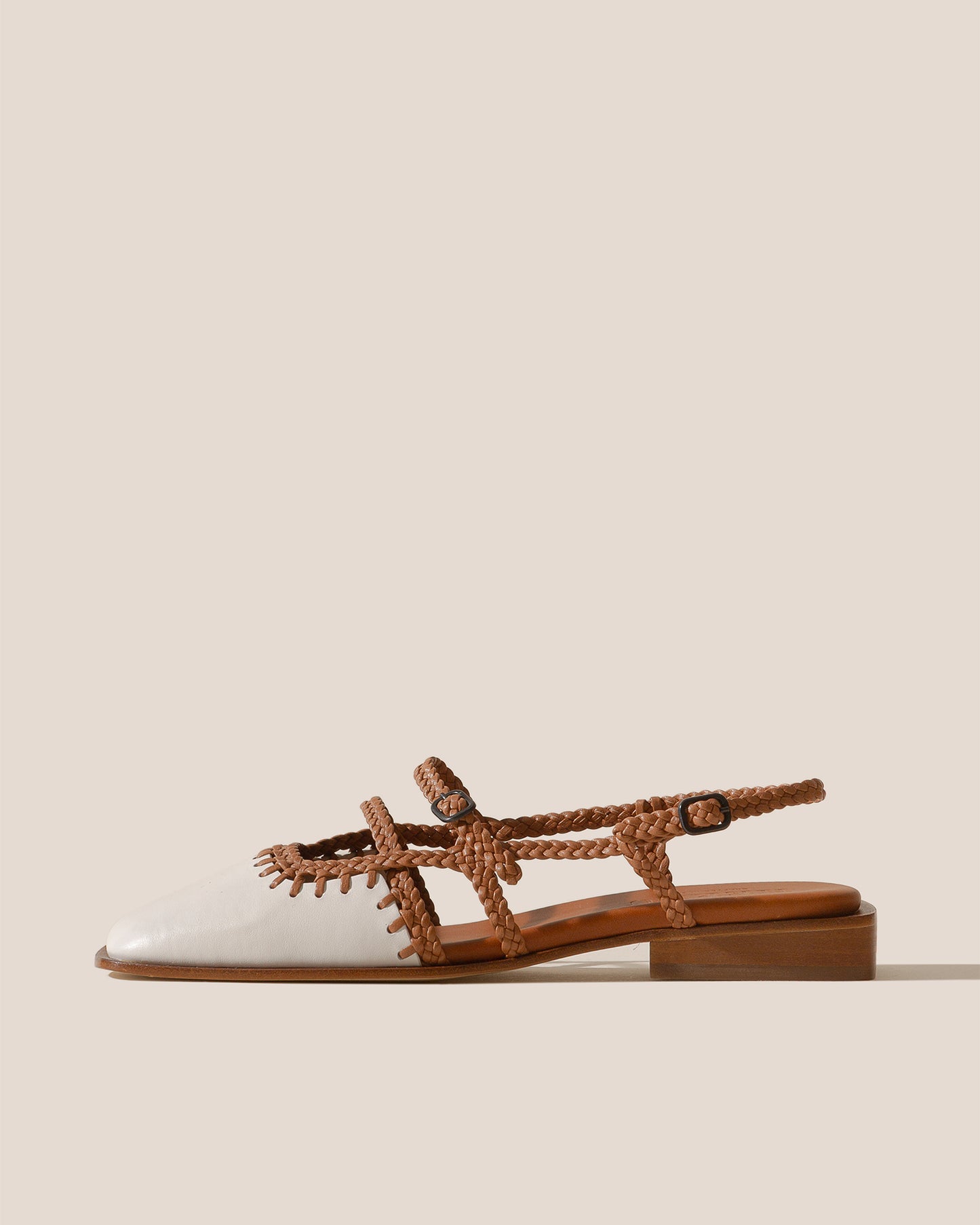 ADRATA - Woven Square-Toe Sandal