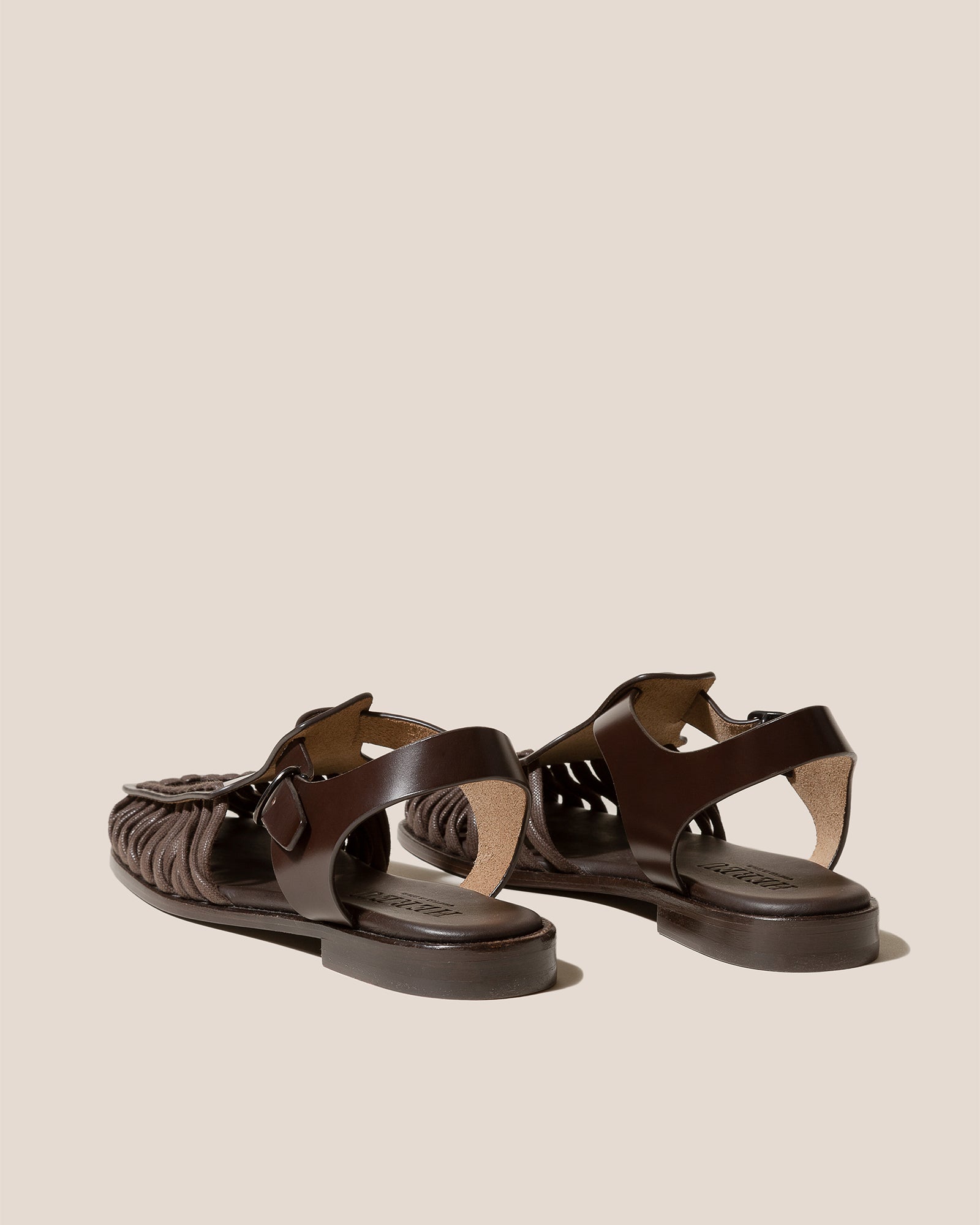 【HEREU】ALARO Square-Toe T-bar Sandal ALARO - Men's Square-Toe T-bar Sandal – Hereu Studio