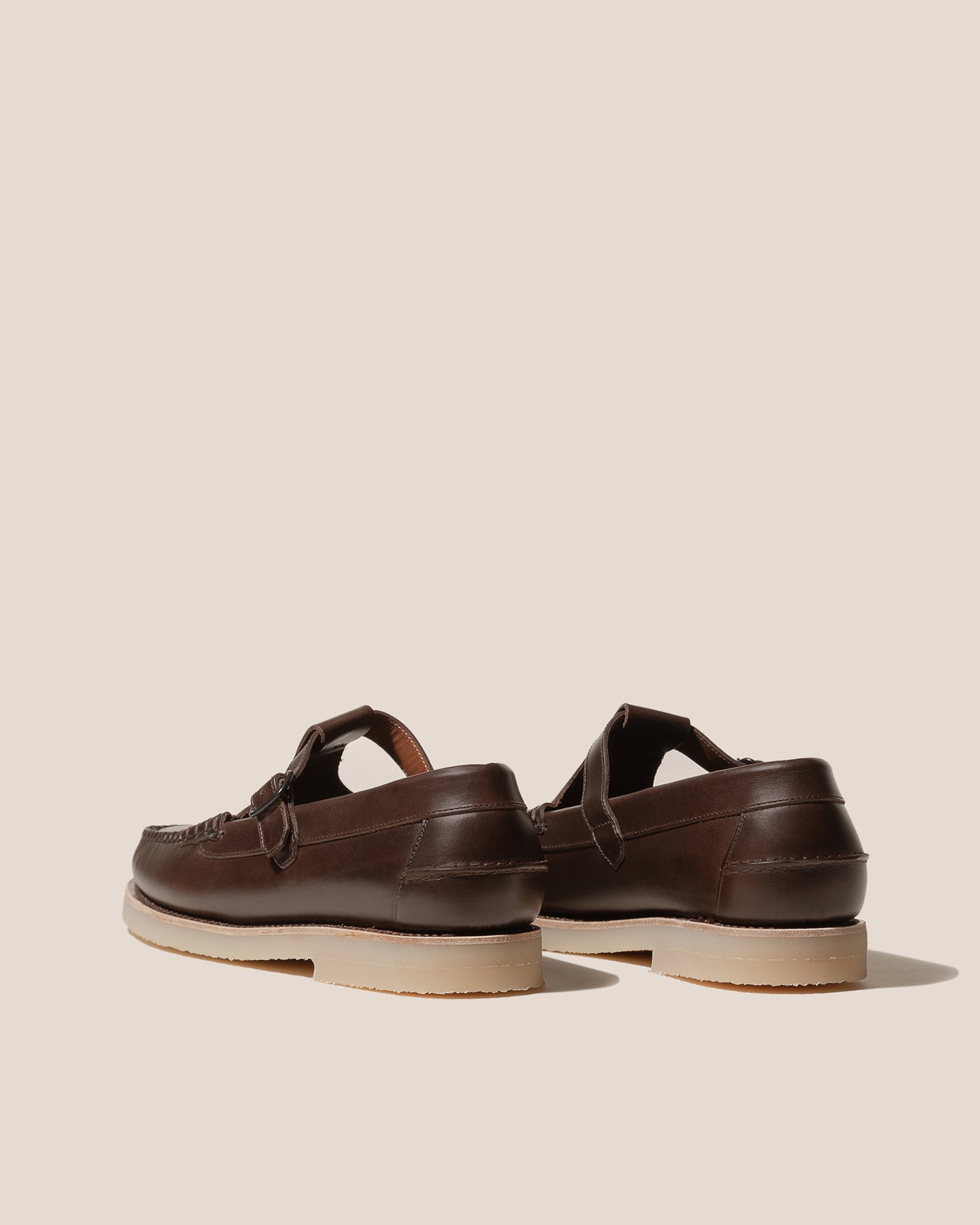 ALBER RUBBER VEG TAN - Men's T-bar Loafer