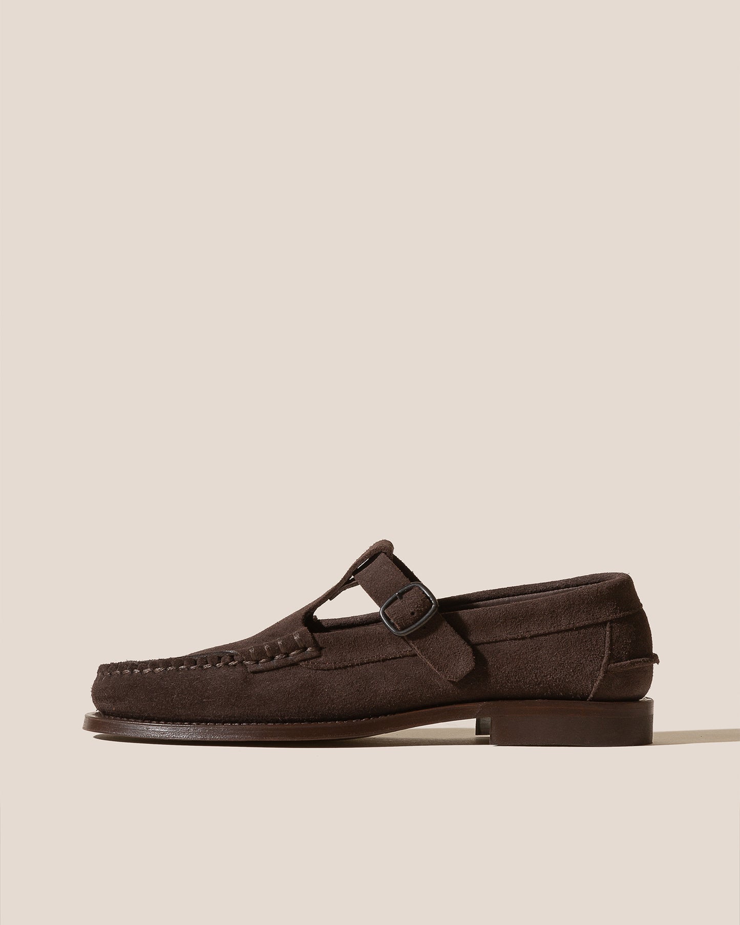 ALBER SUEDE - T-bar Loafer