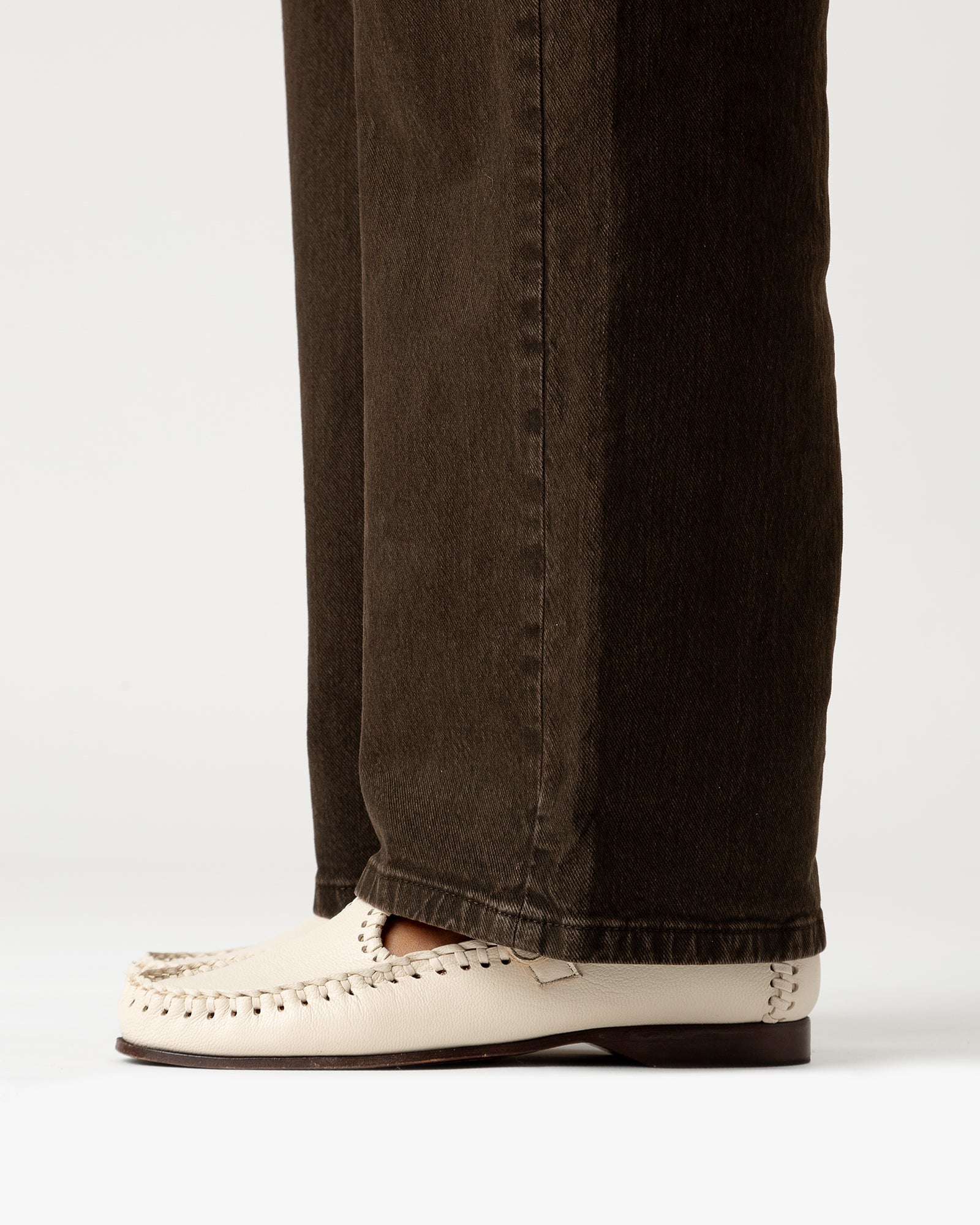 ALCOVER SUPPLE SHINY - Braided Seams T-bar Loafer