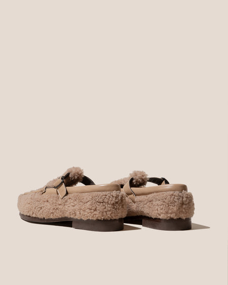 ALBER CURLY SHEARLING - T-bar Loafer