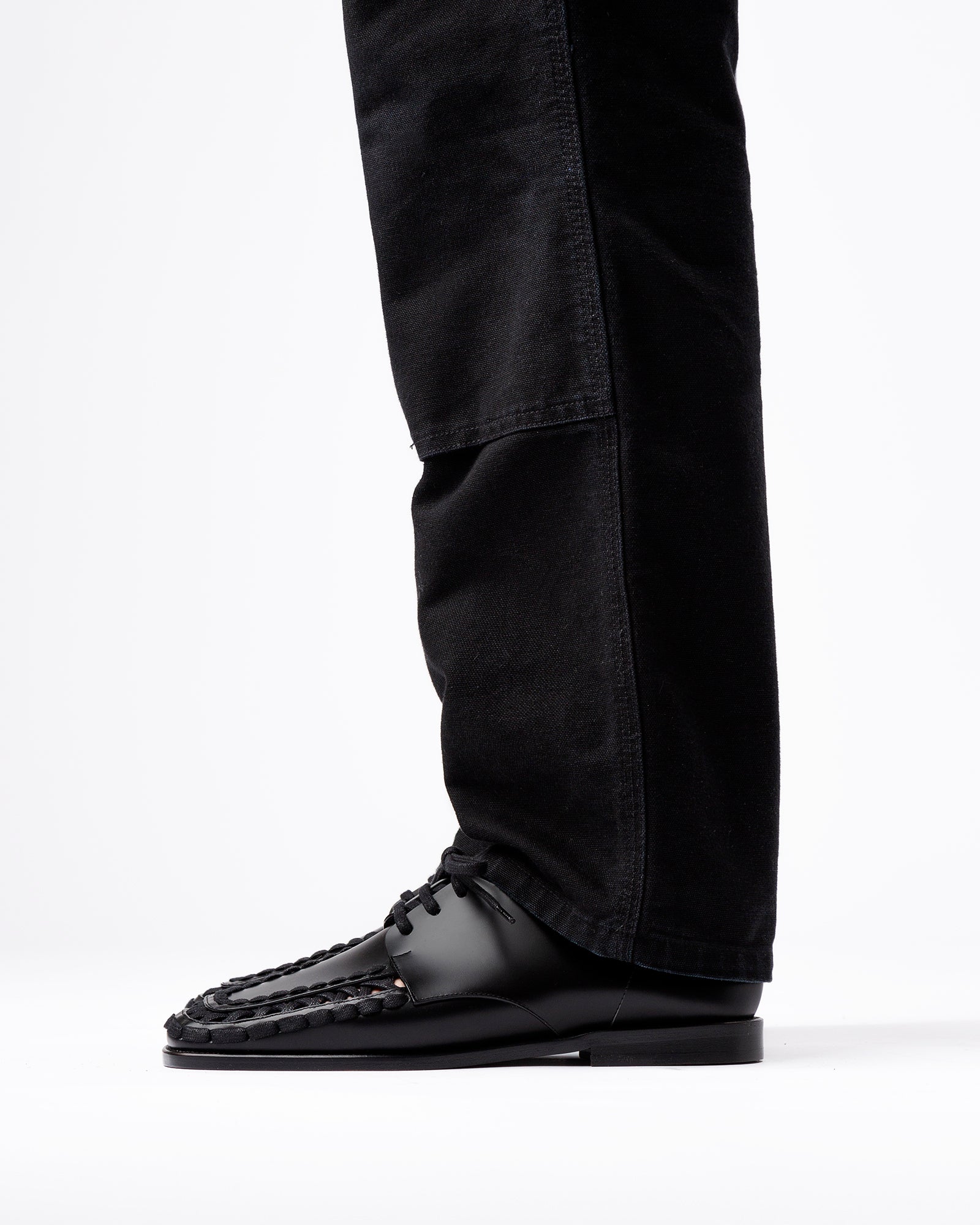 ALARO LACE UP - Men's Square-Toe Lace-up Shoe – Hereu Studio