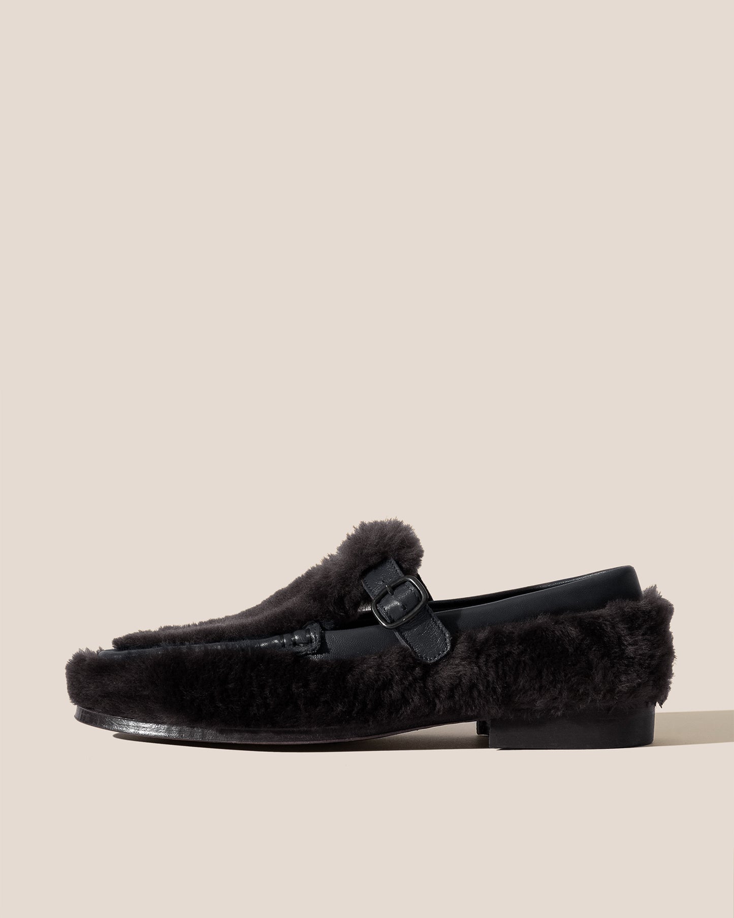 ALBER  SHEARLING - T-Bar Loafer