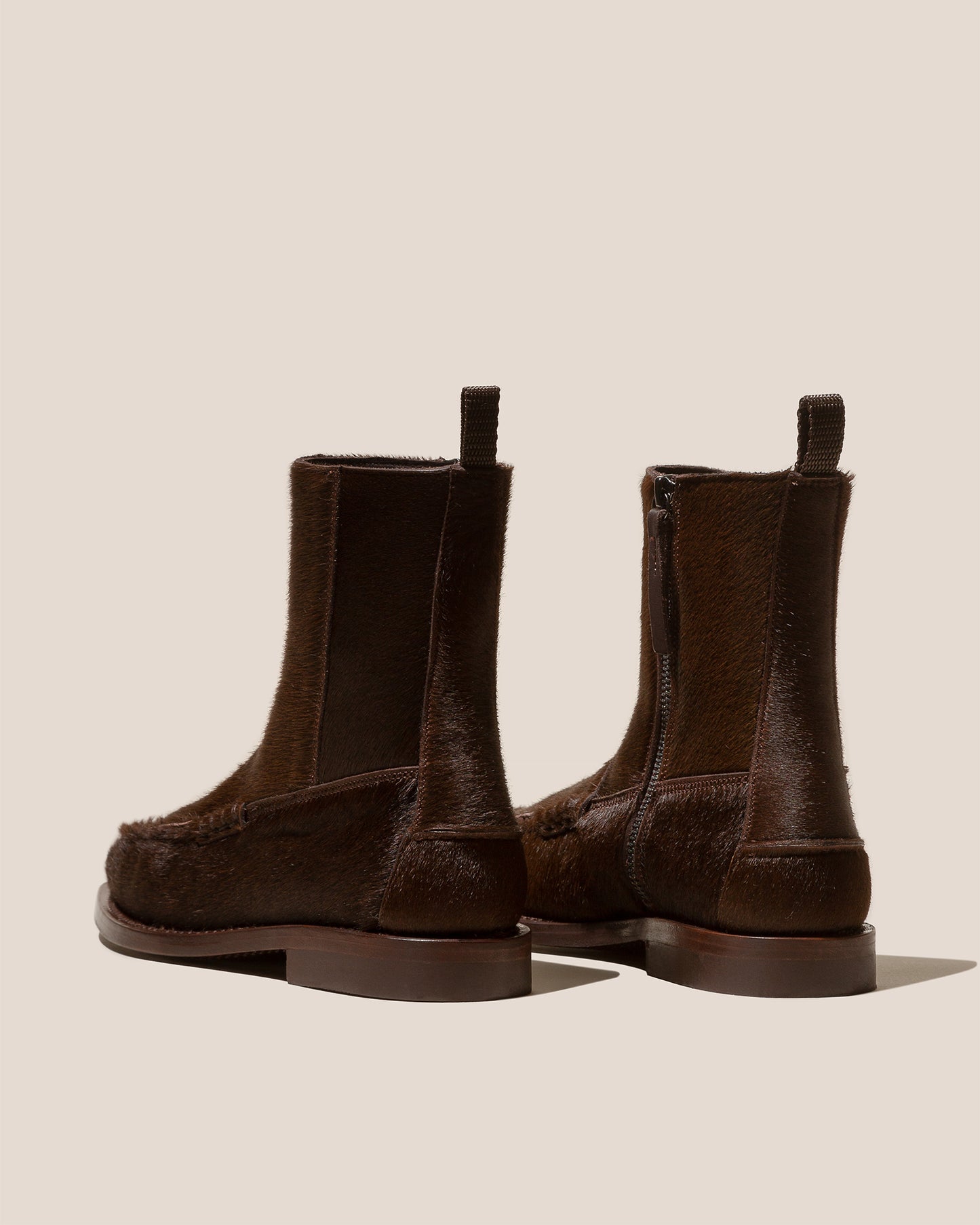 ANDREU CALF HAIR - Mid-Calf Zipped Boot