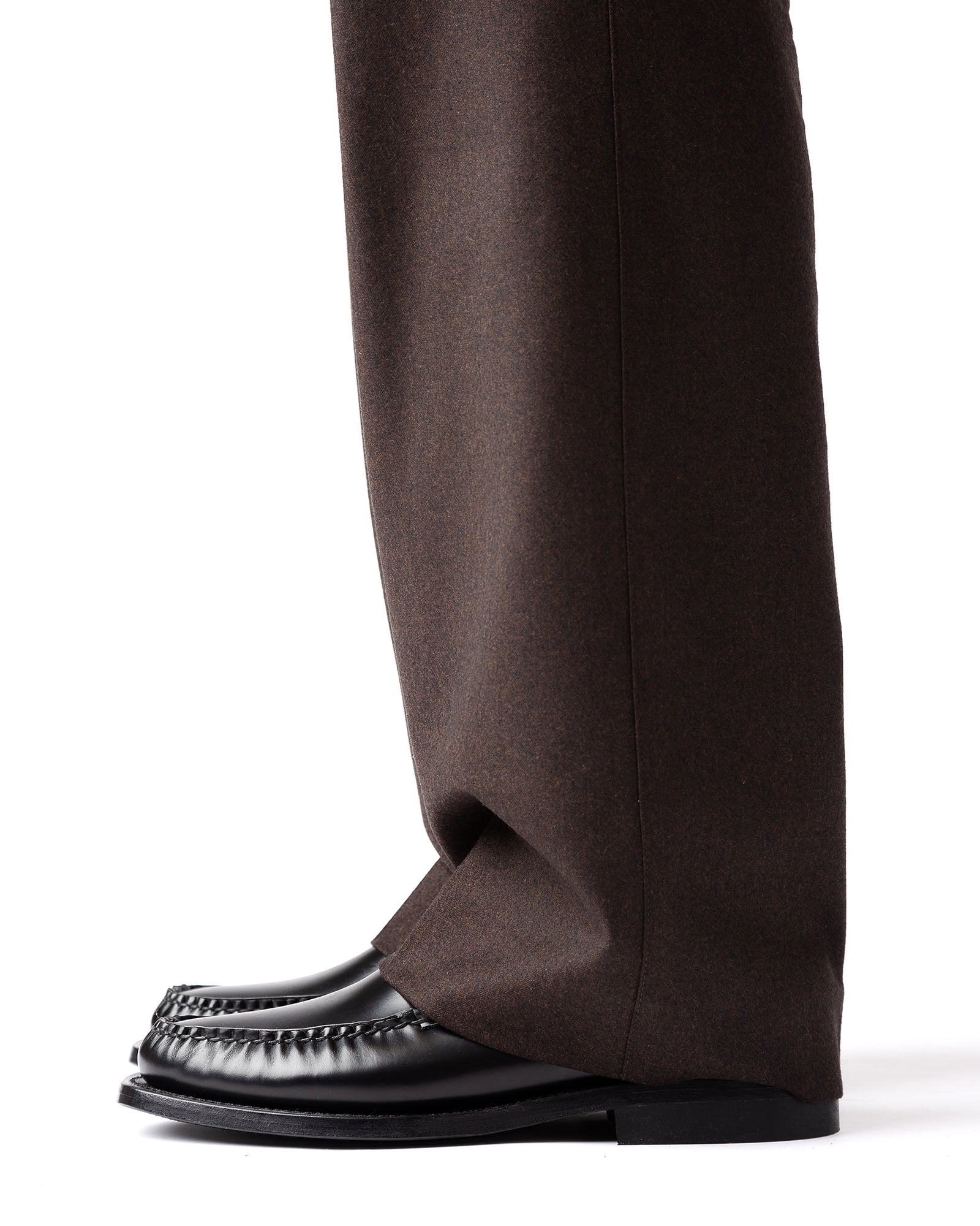 HEREU Brown Armenta Low Zipped Boots HEREU