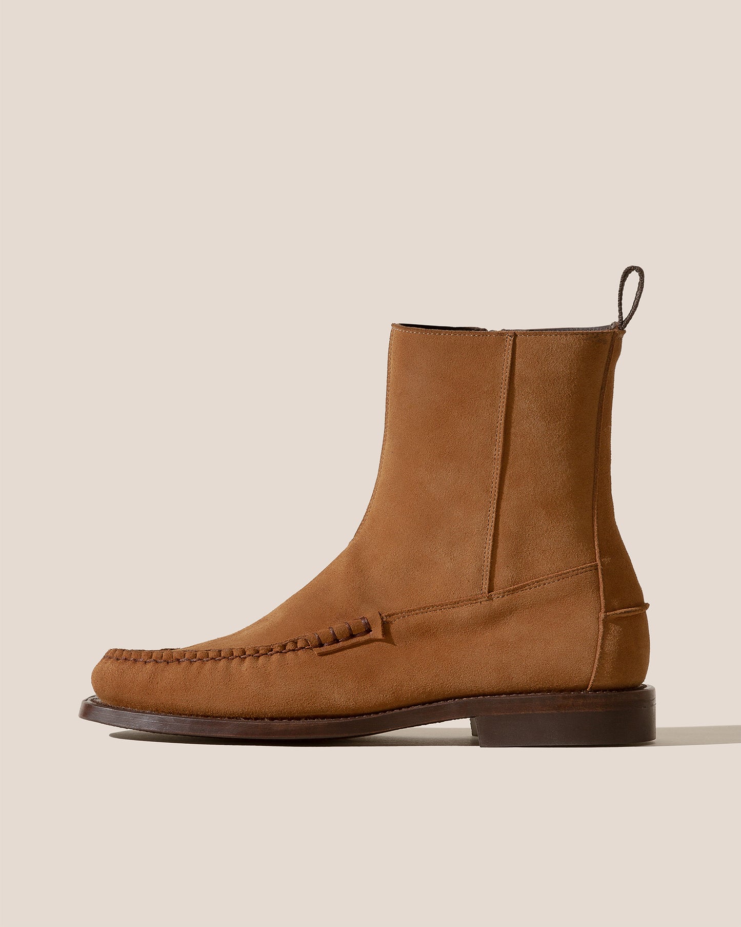 ANDREU SUEDE - Men's Mid-Calf Zipped Boot