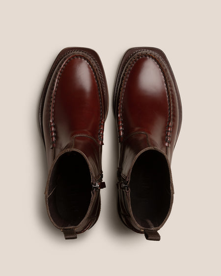 ANDREU - Low-calf Zipped Boot