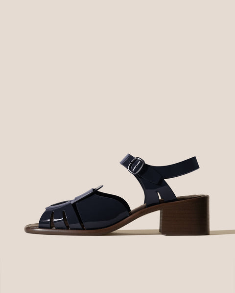 【HEREU】ANCORA SQUARED SLIDE CALF HAIR Fisherman Slide ANCORA SQUARED SLIDE CALF HAIR - Fisherman Slide – Hereu Studio