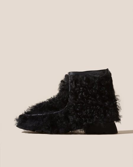 ARMENTA LOW ZIPPED LONG HAIR - Shearling Ankle Boot Loafer