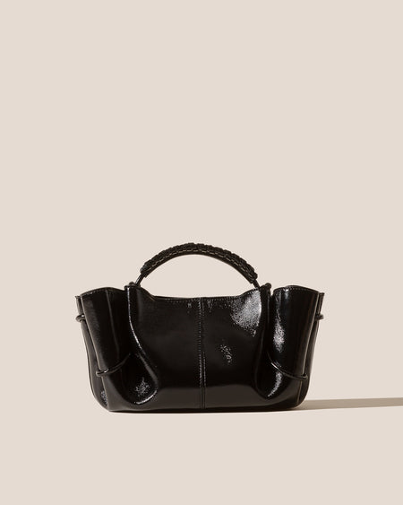 ARTA MINI CRINKLED GLOSSY - Pleated Crossbody Bag