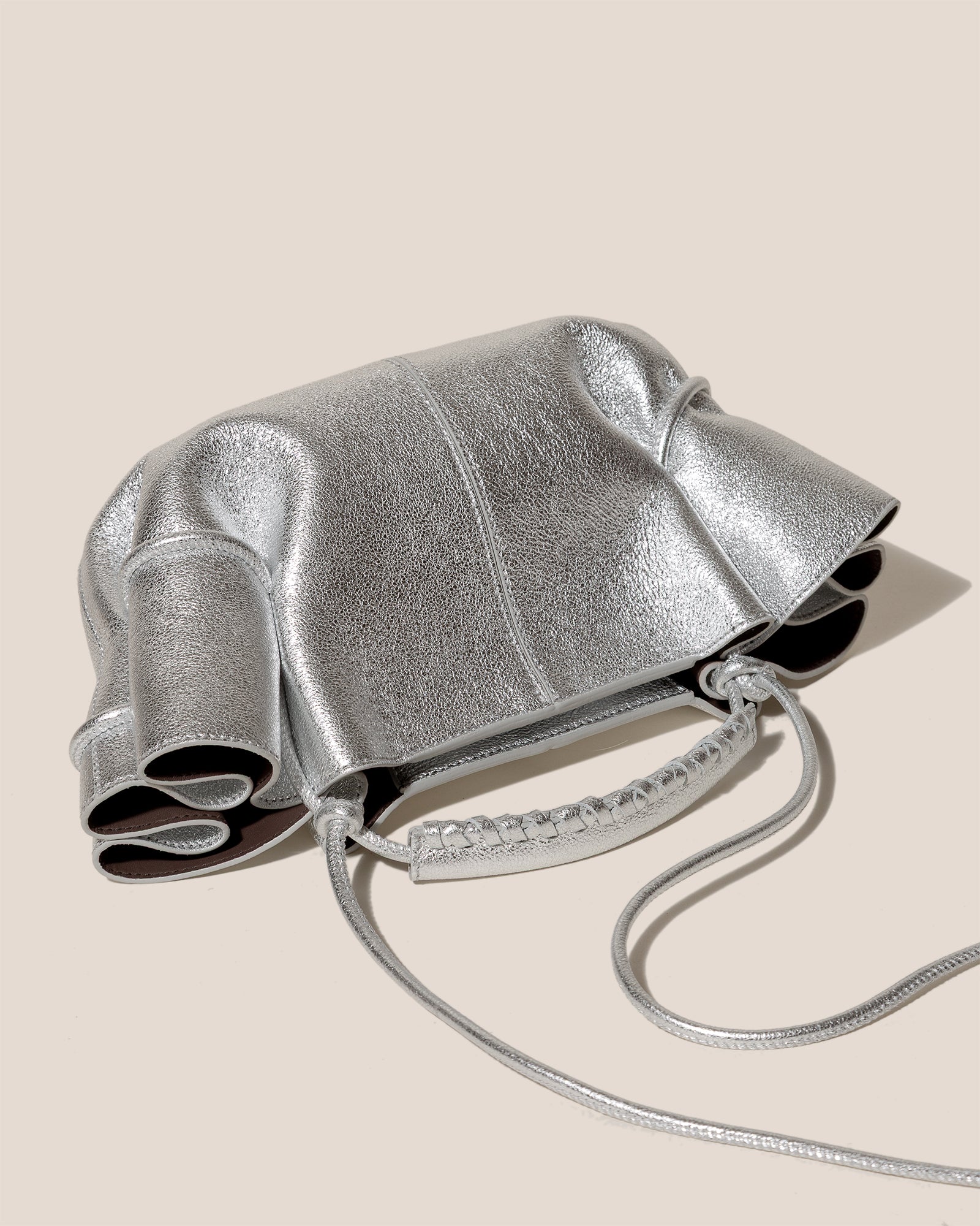 ARTA MINI METALLIC - Pleated Crossbody Bag – Hereu Studio