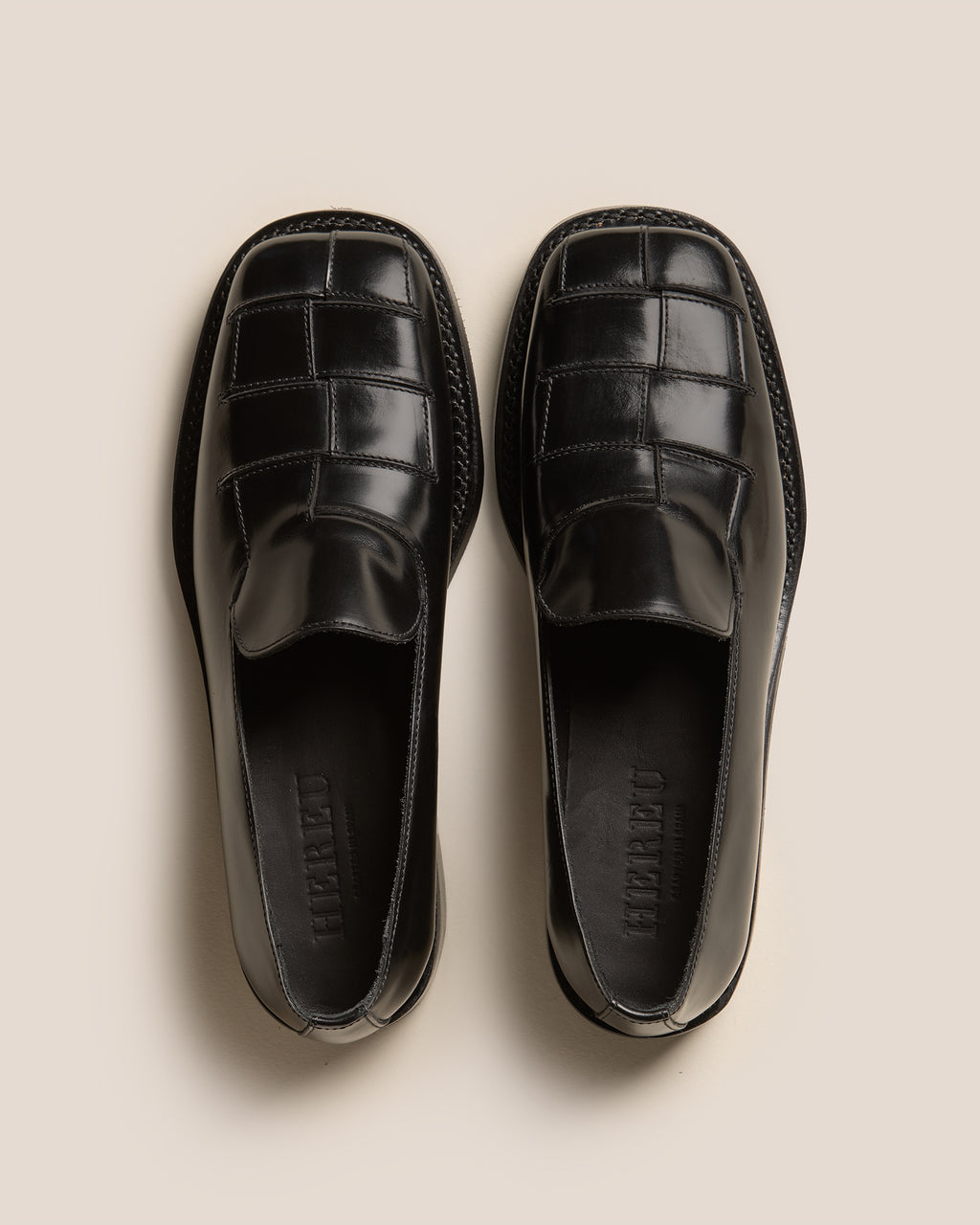 GUERA POLISHED - Interwoven Slip-On Loafer