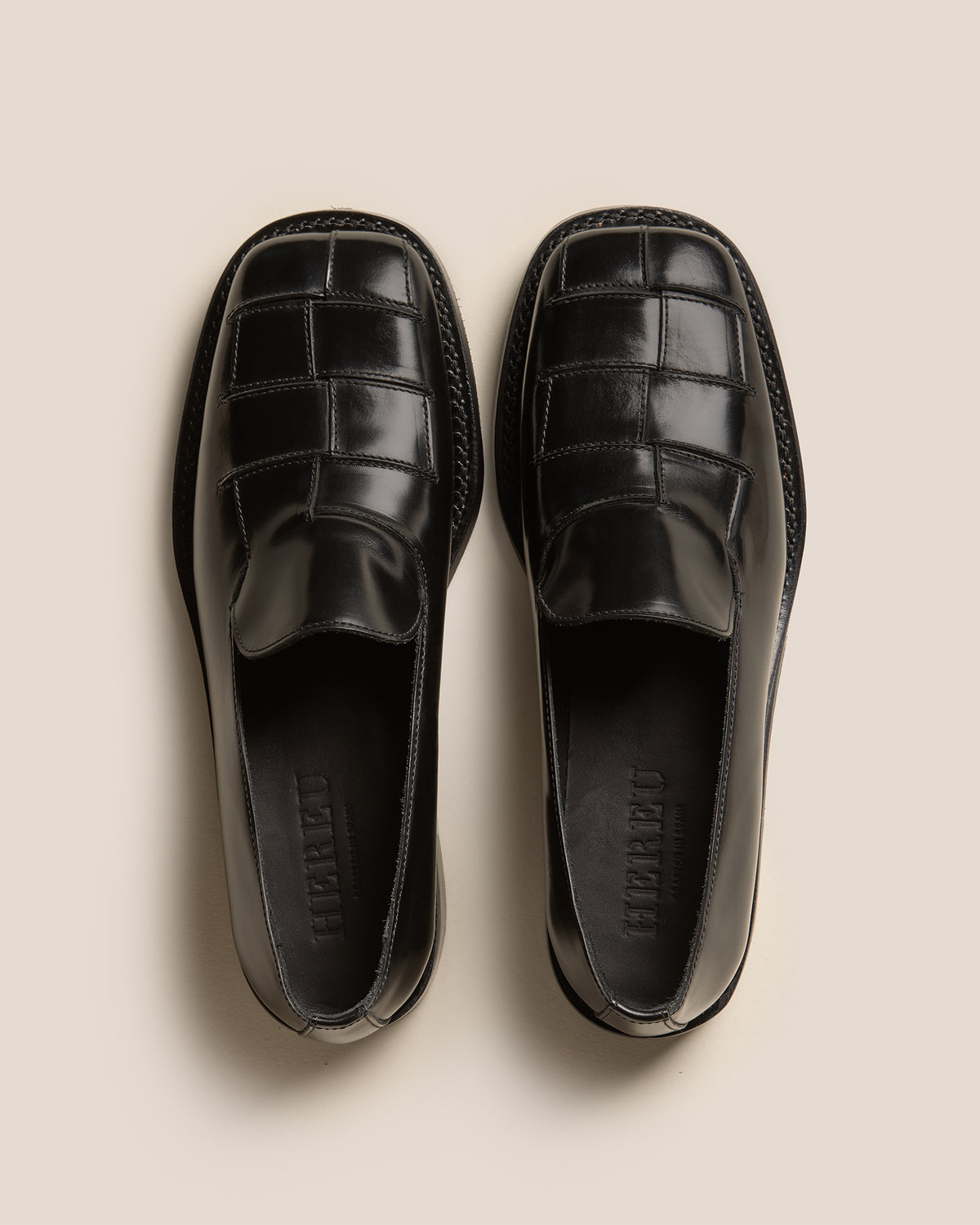 GUERA POLISHED - Interwoven Slip-On Loafer