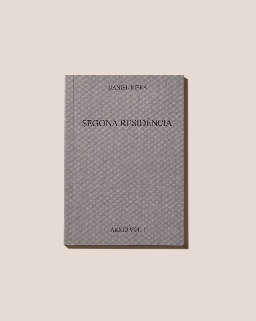 Arxiu Vol. 1, Daniel Riera - HEREU Book