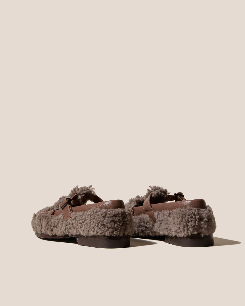 ALBER SHEARLING - T-Bar Loafer
