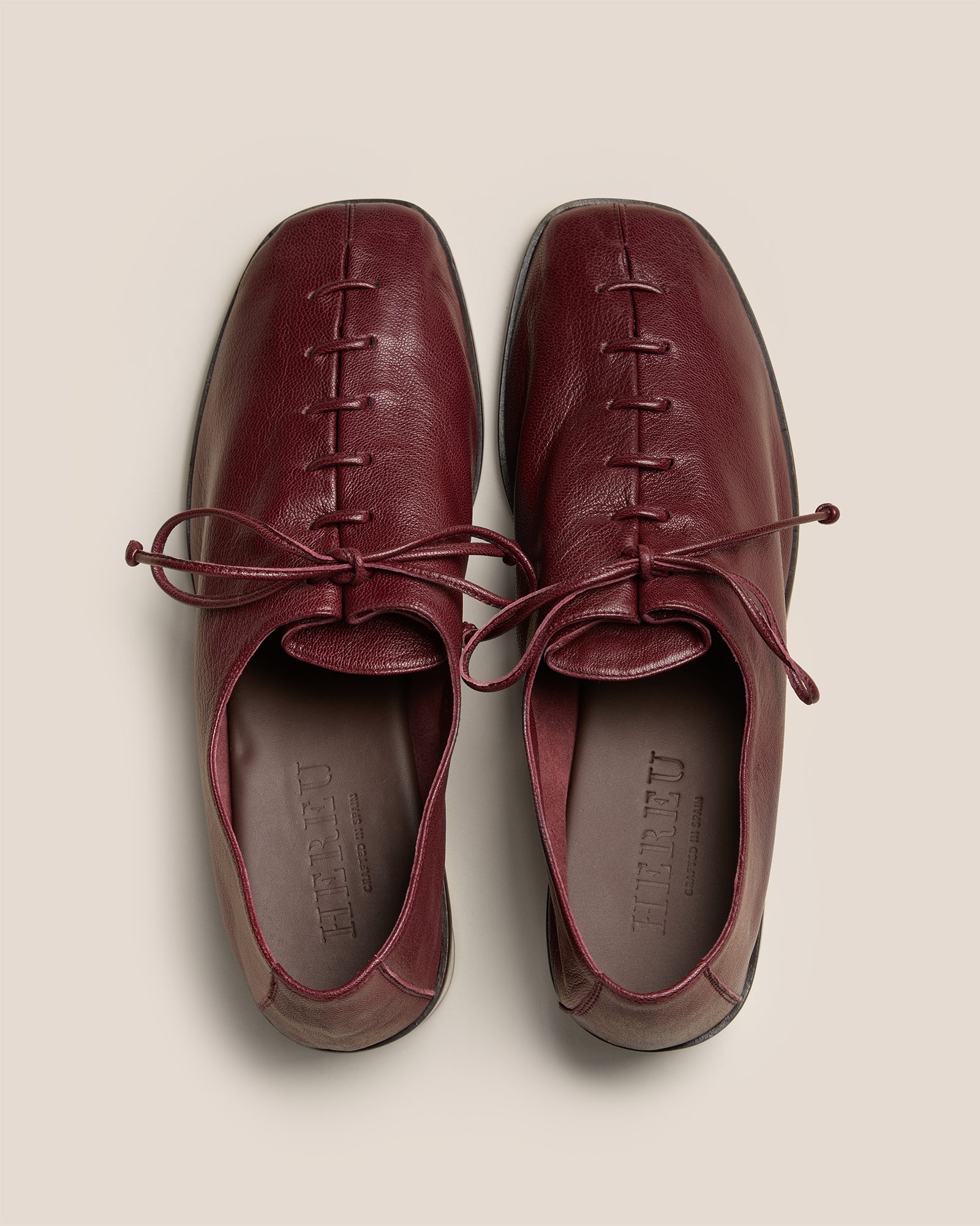PLEGADA HEELED - Deconstructed Lace-up Shoe