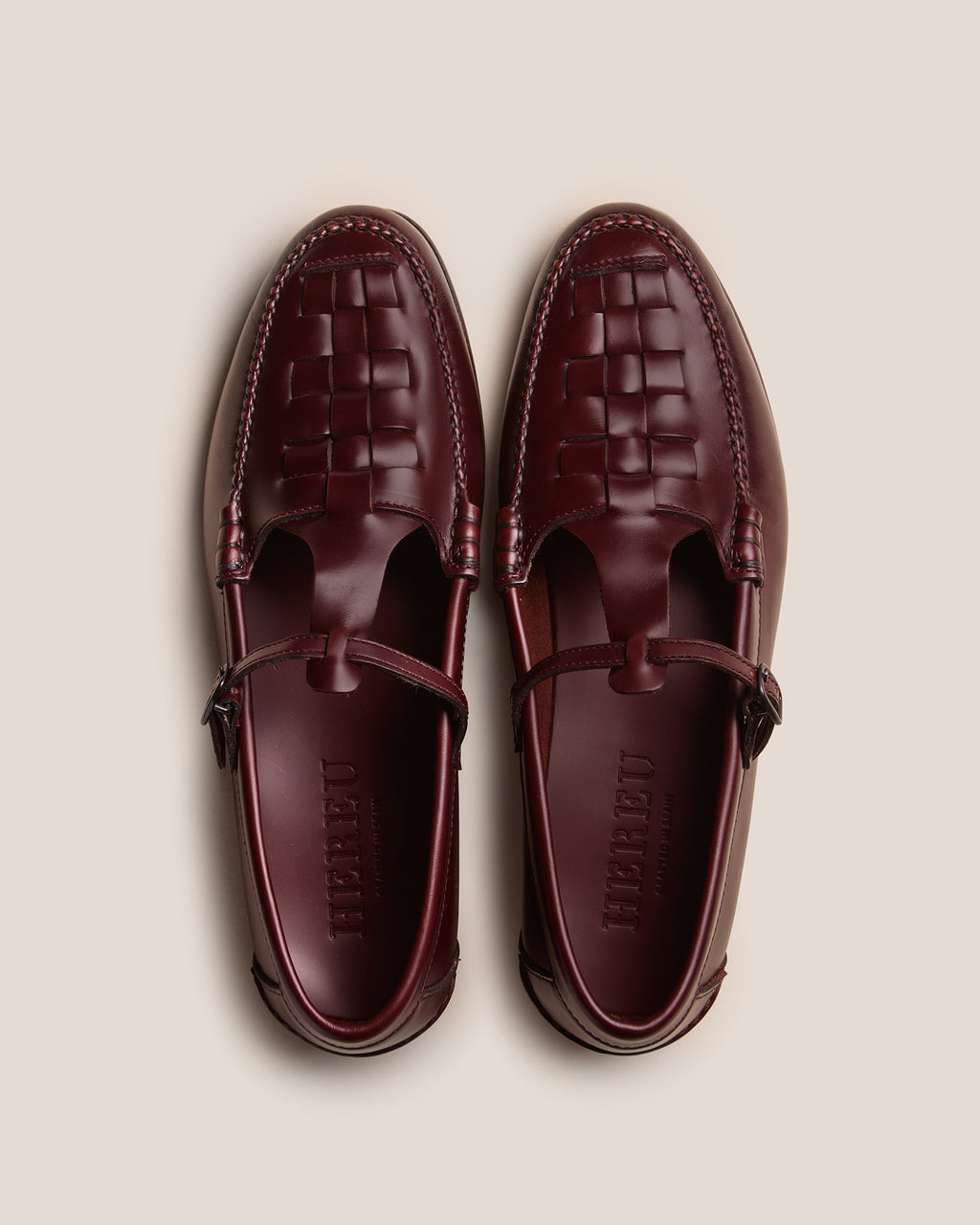 MAQUEDA - Interwoven T-Bar Loafer