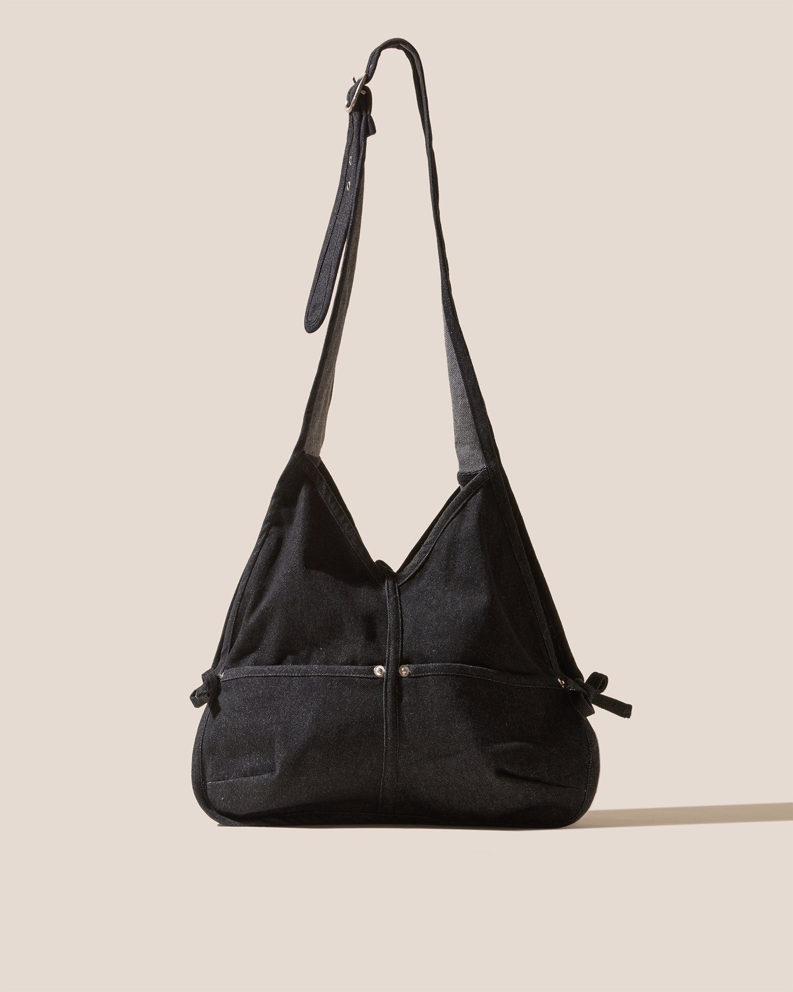 LLIGAM - Hobo-Shaped Cotton Crossbody Bag