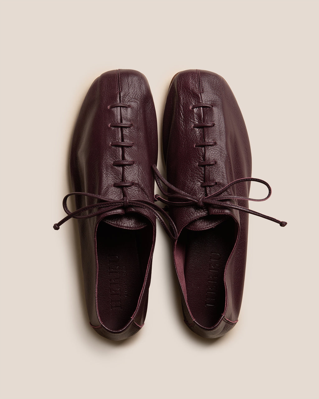 PLEGADA SHINY - FOR ALL - Deconstructed Lace-up Shoe