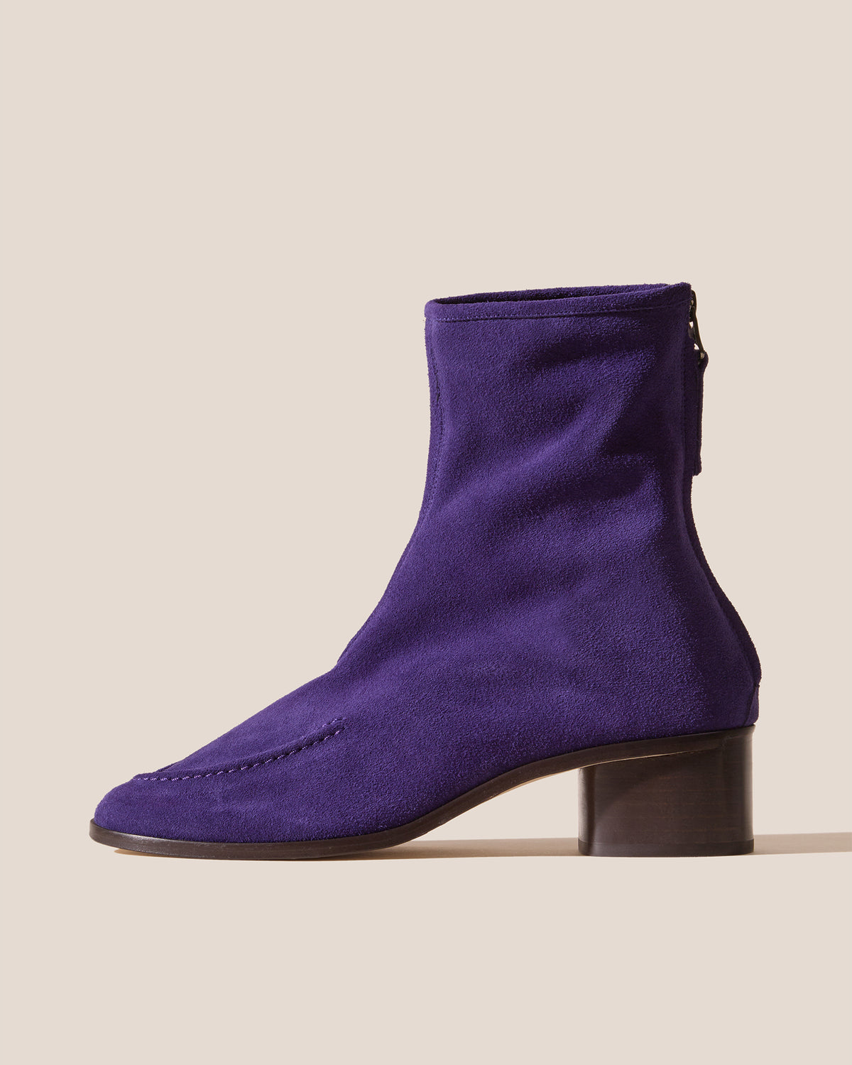 JULIOL BOOT SUEDE HEELED - Soft Low-Calf Boot