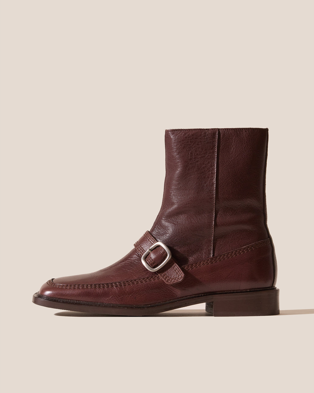 BERNAT BOOT - Men’s Buckle-Detail Low-Calf Boot