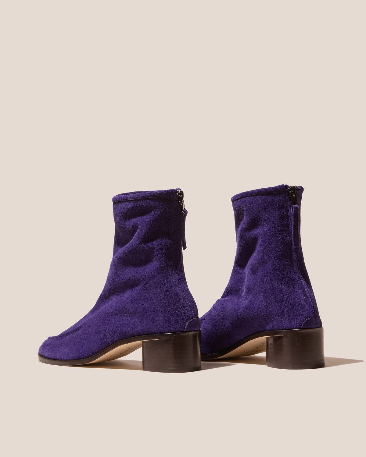JULIOL BOOT SUEDE HEELED - Soft Low-Calf Boot