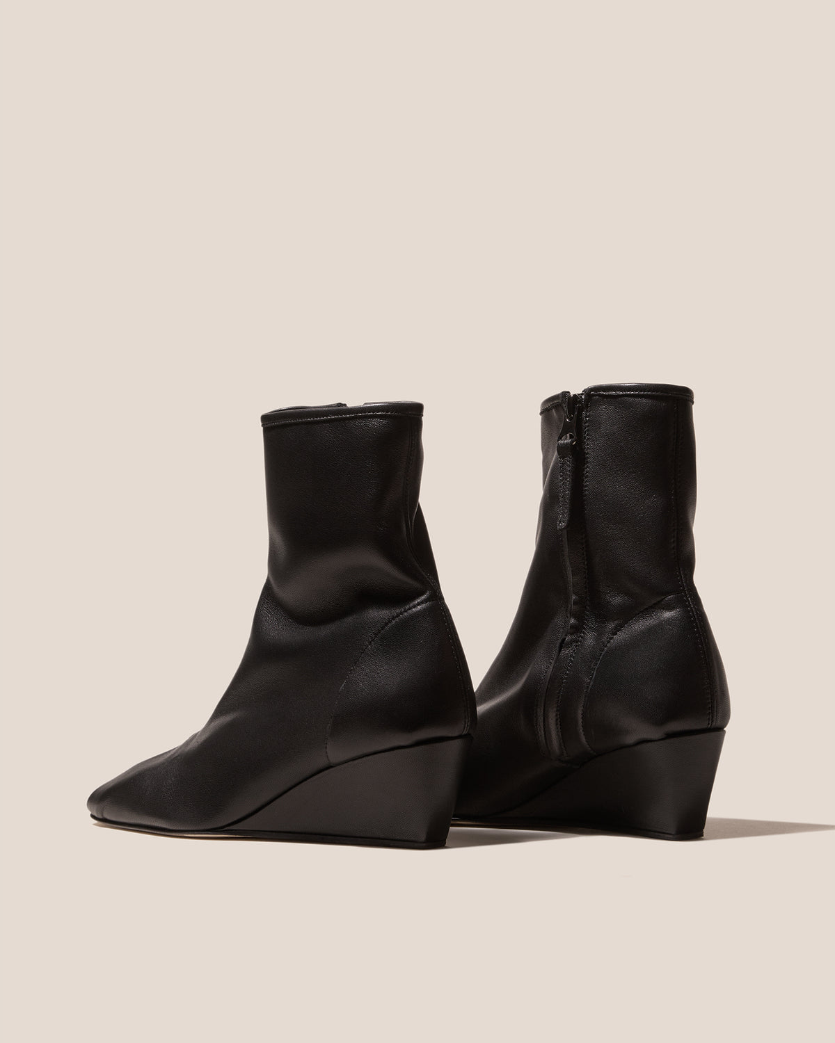 RESSO BOOT - Bow-Detail Wedged Boot
