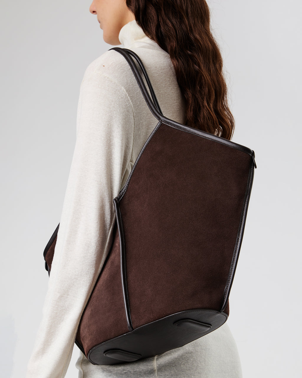 CALELLA SUEDE - Calf Suede Tote Bag