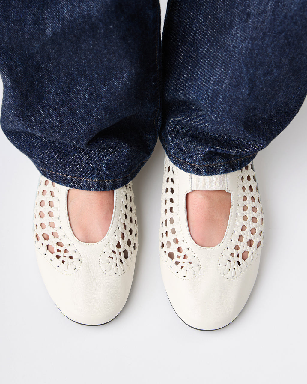 ESPORTIU MARY JANE WOVEN LEATHER - Sporty Mary Jane Shoe