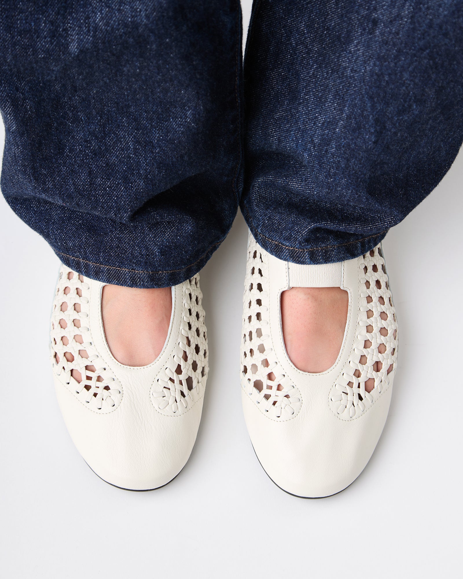 ESPORTIU MARY JANE WOVEN LEATHER - Sporty Mary Jane Shoe