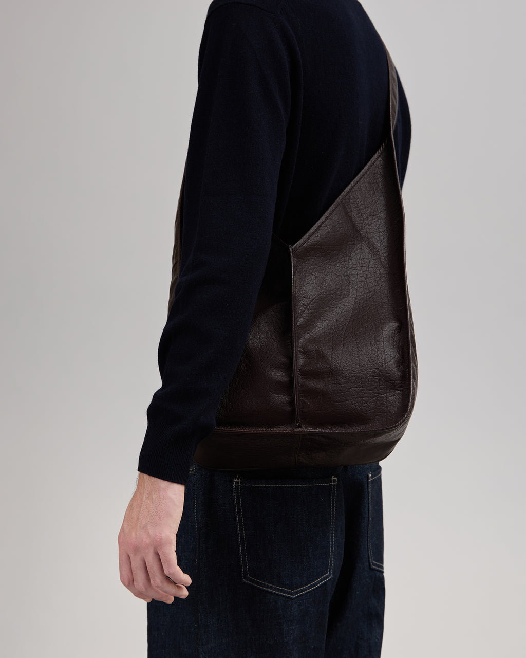CALELLA CROSSBODY TUMBLED - Leather Crossbody Sac
