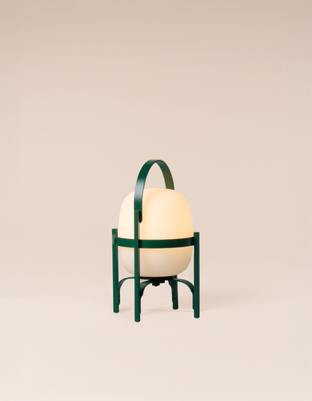 CESTITA ALUBAT - Table-Top Lamp by Santa & Cole