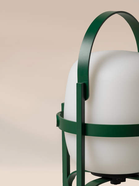 CESTITA ALUBAT - Table-Top Lamp by Santa & Cole