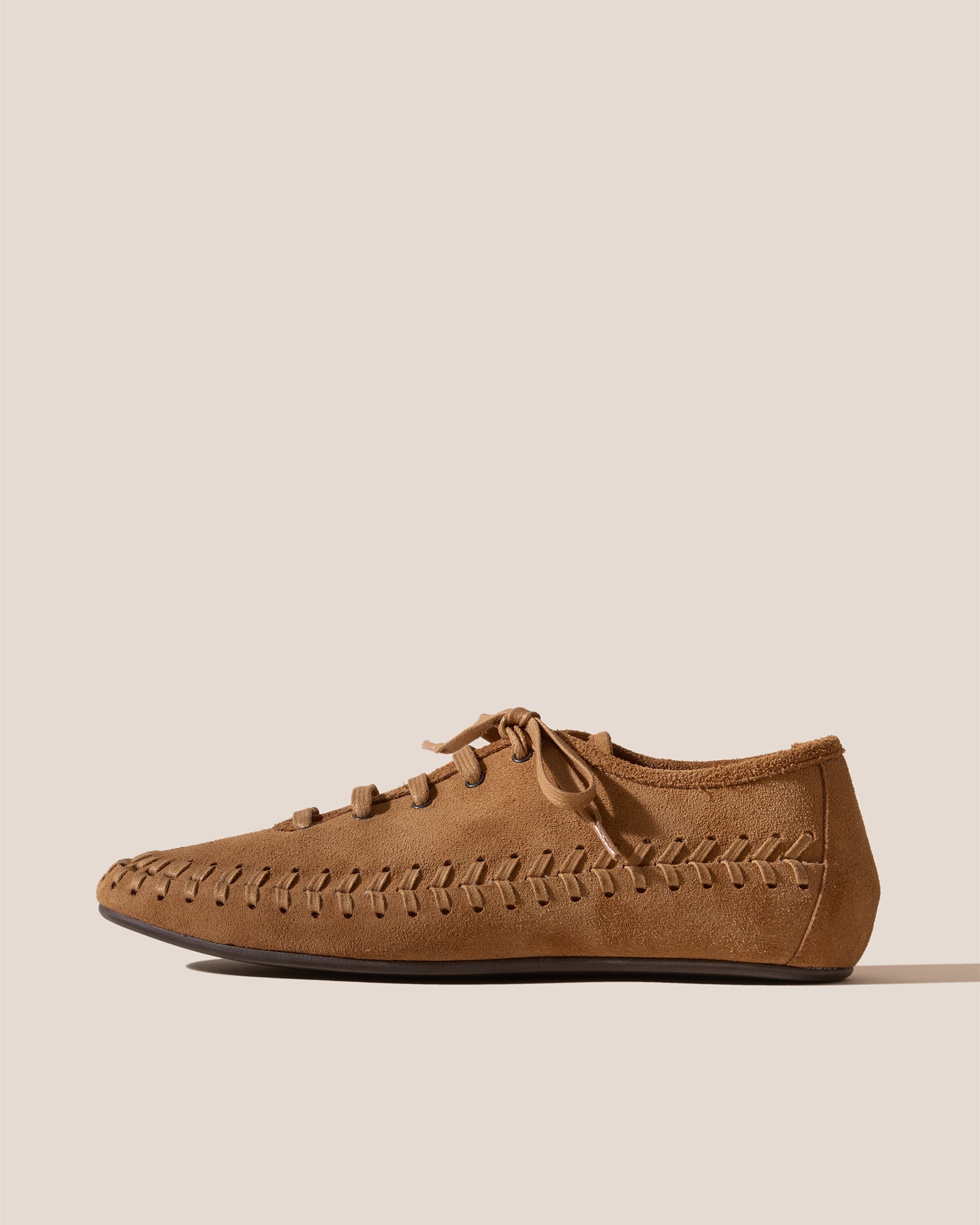 BIRLA SUEDE - Men's Braided Leather Sporty Shoe