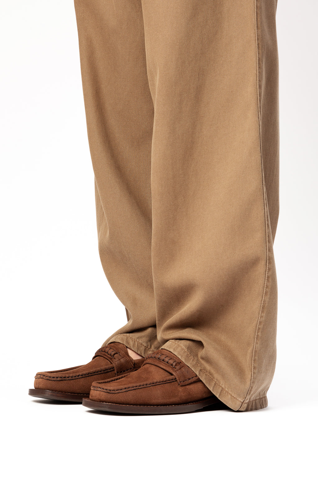 BORADA BORDON NUBUCK - Men's Slip-on Moc Toe Loafer