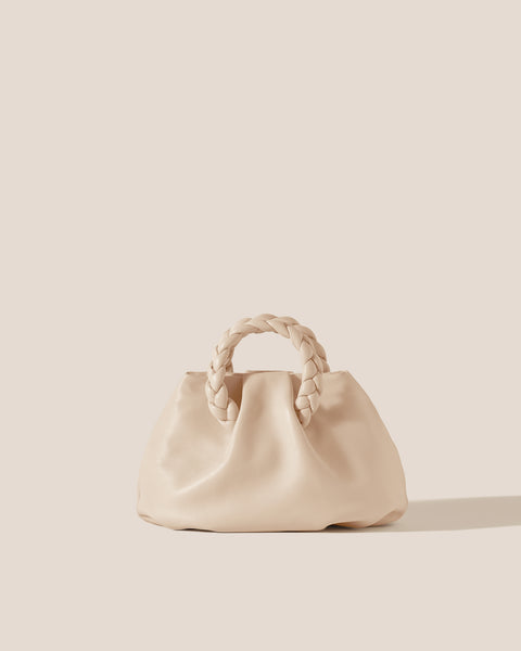 BOMBON - Plaited-handle Leather Handbag – Hereu Studio
