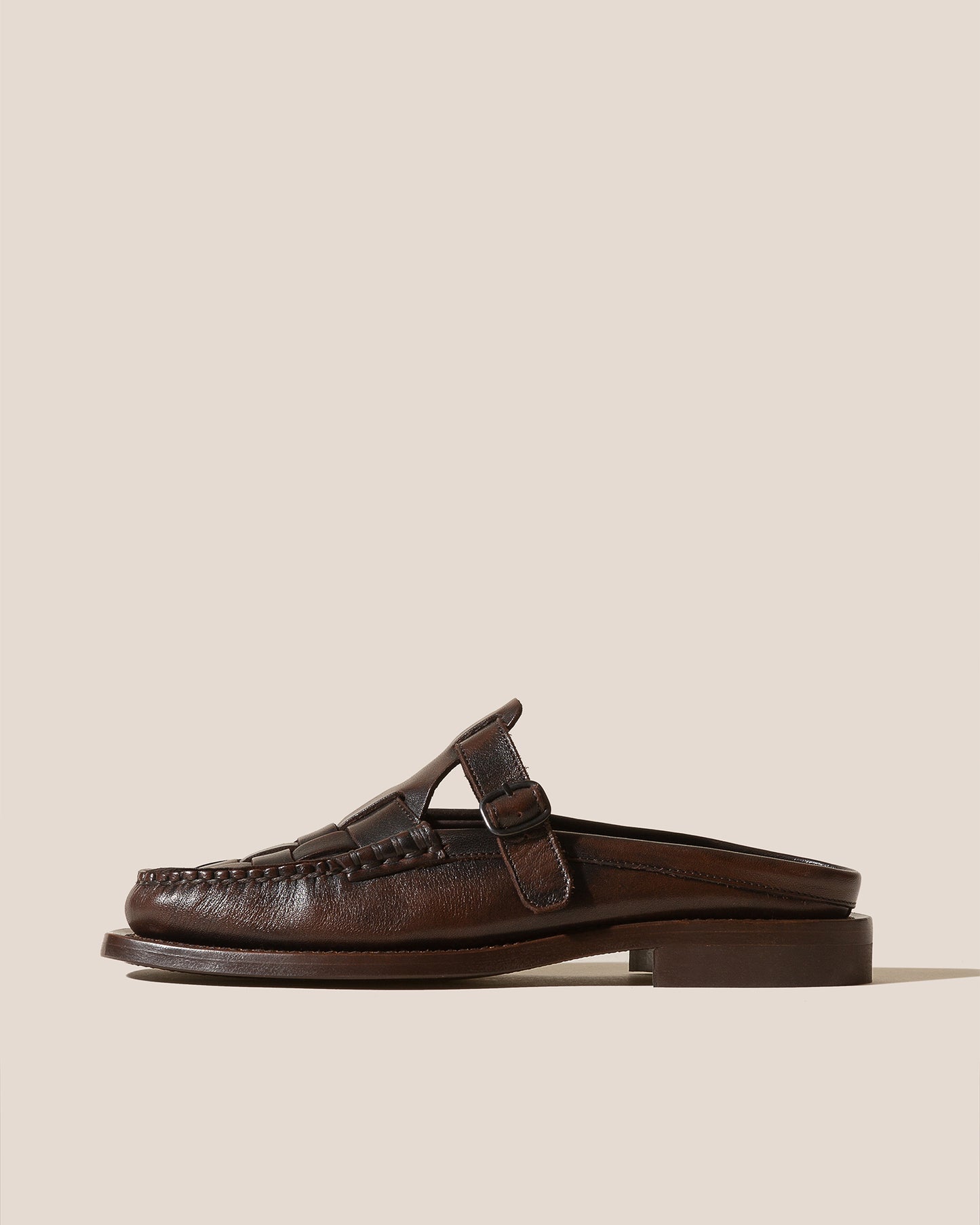 BONELL DUOTONE - Woven T-bar Mule Loafer