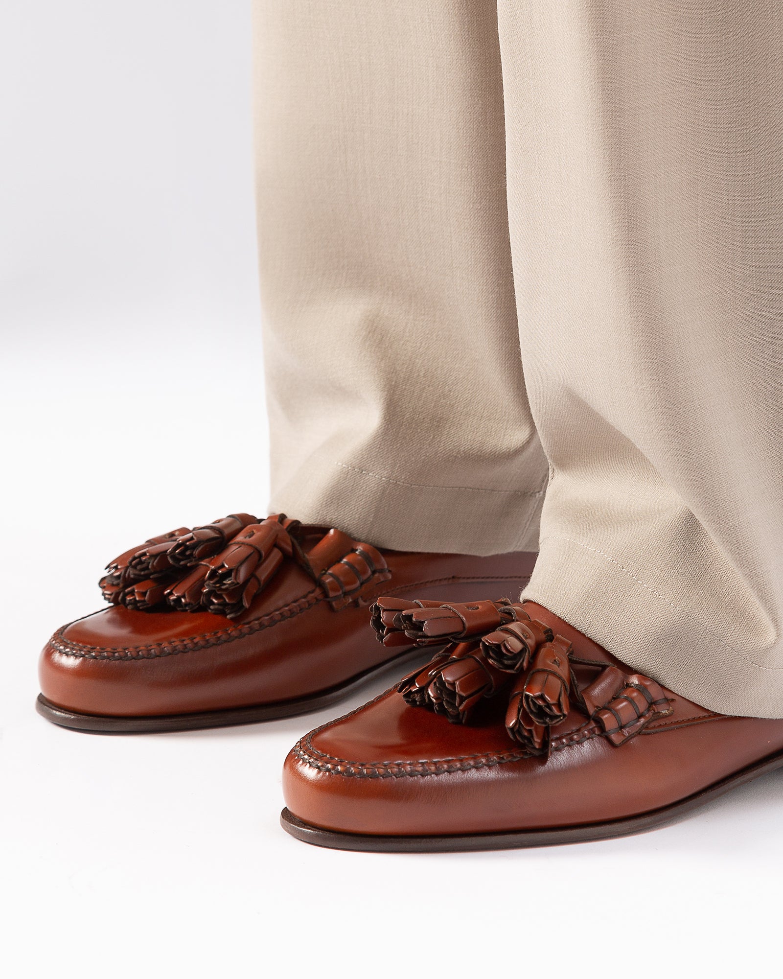 BORLADA - Tasselled Mule Loafer