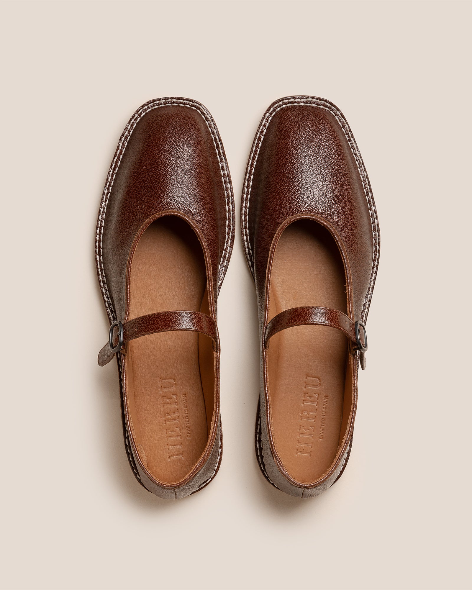 【HEREU】フラットシューズ☆38☆プリーツ スペイン発♪HEREU ヘリュー☆Pleated-Toe Pump[追跡付送料込