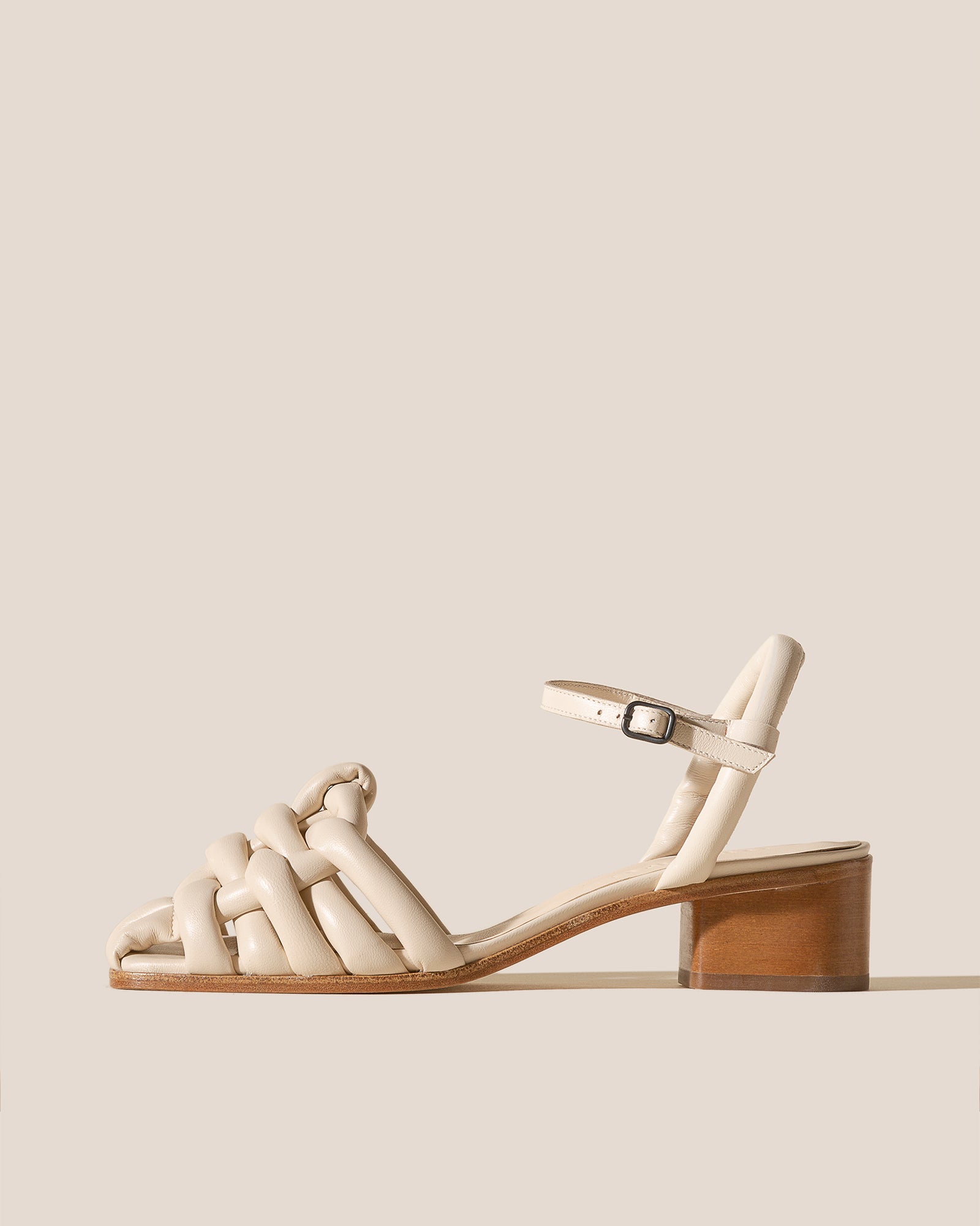 CABERSA HEELED - Padded Fisherman Sandal