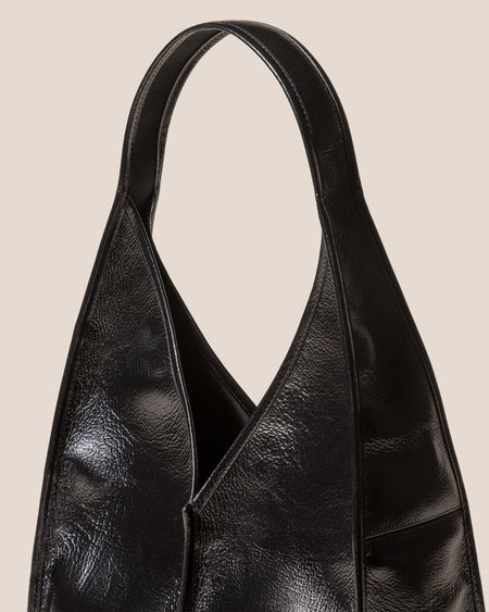 CALELLA HOBO - Leather-trimmed Shoulder Bag