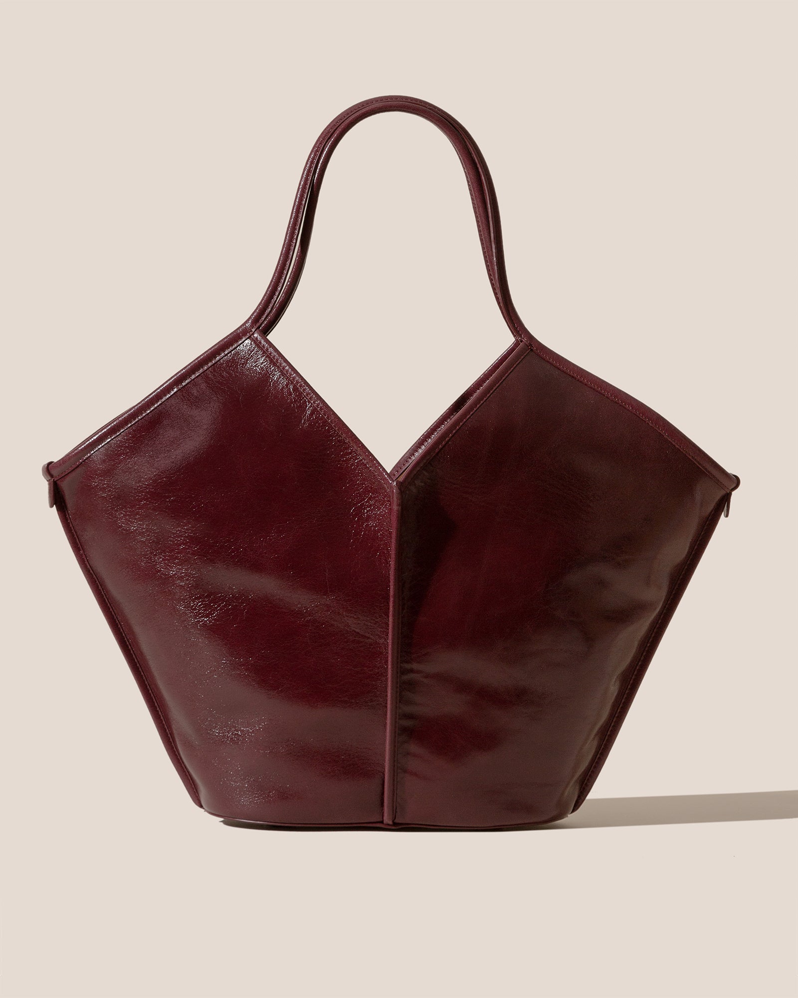 HEREUバッグ　ボルドー CALELLA DISTRESSED - Leather Tote Bag – Hereu Studio