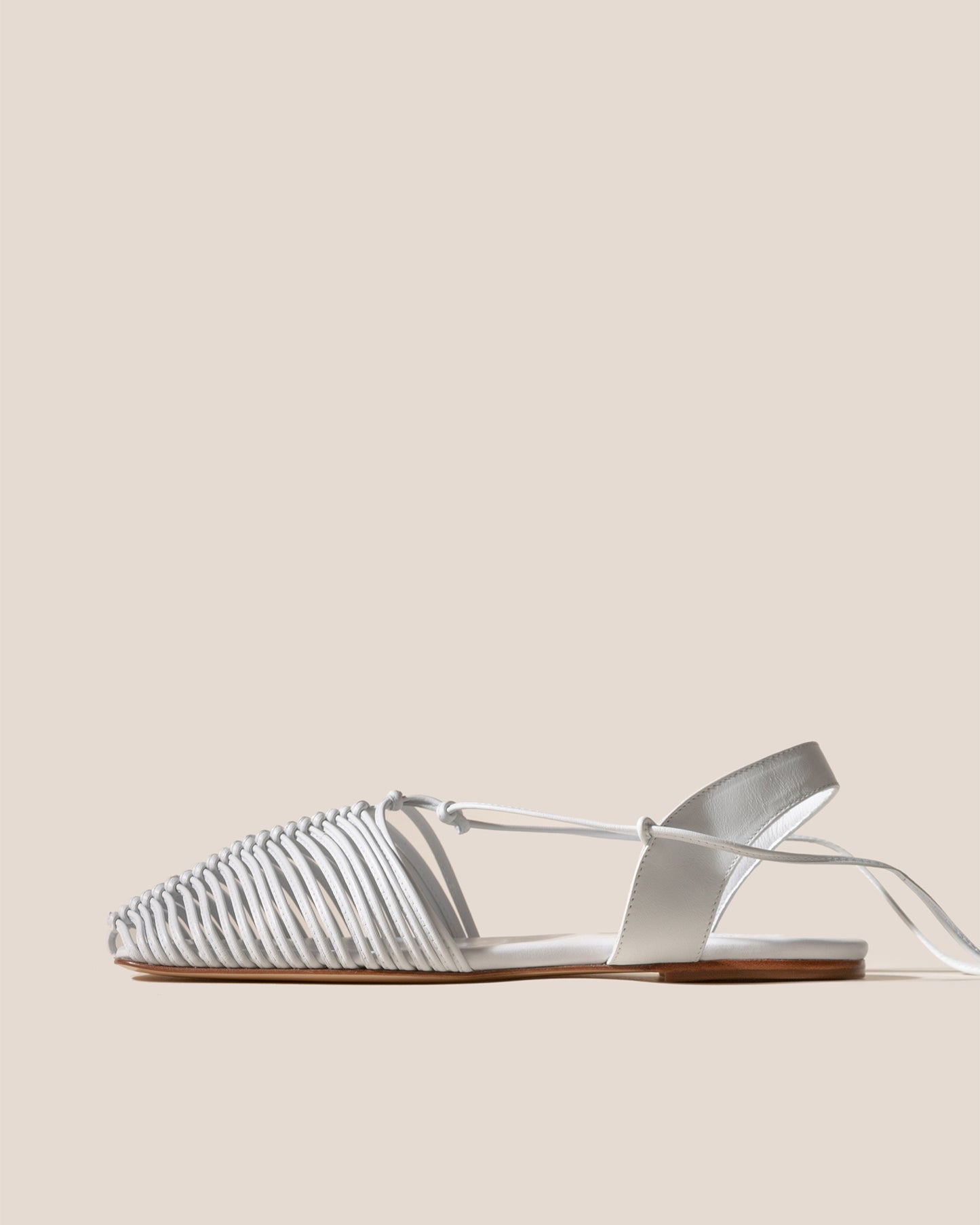 CALMA - Squared-Toe Knotted Sandal