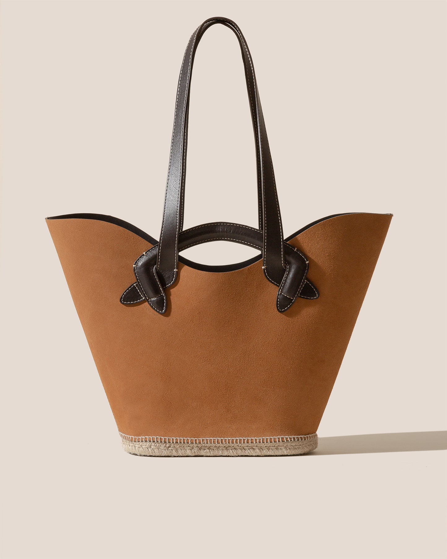 CARAVA SUEDE - Espadrille Suede Tote Bag