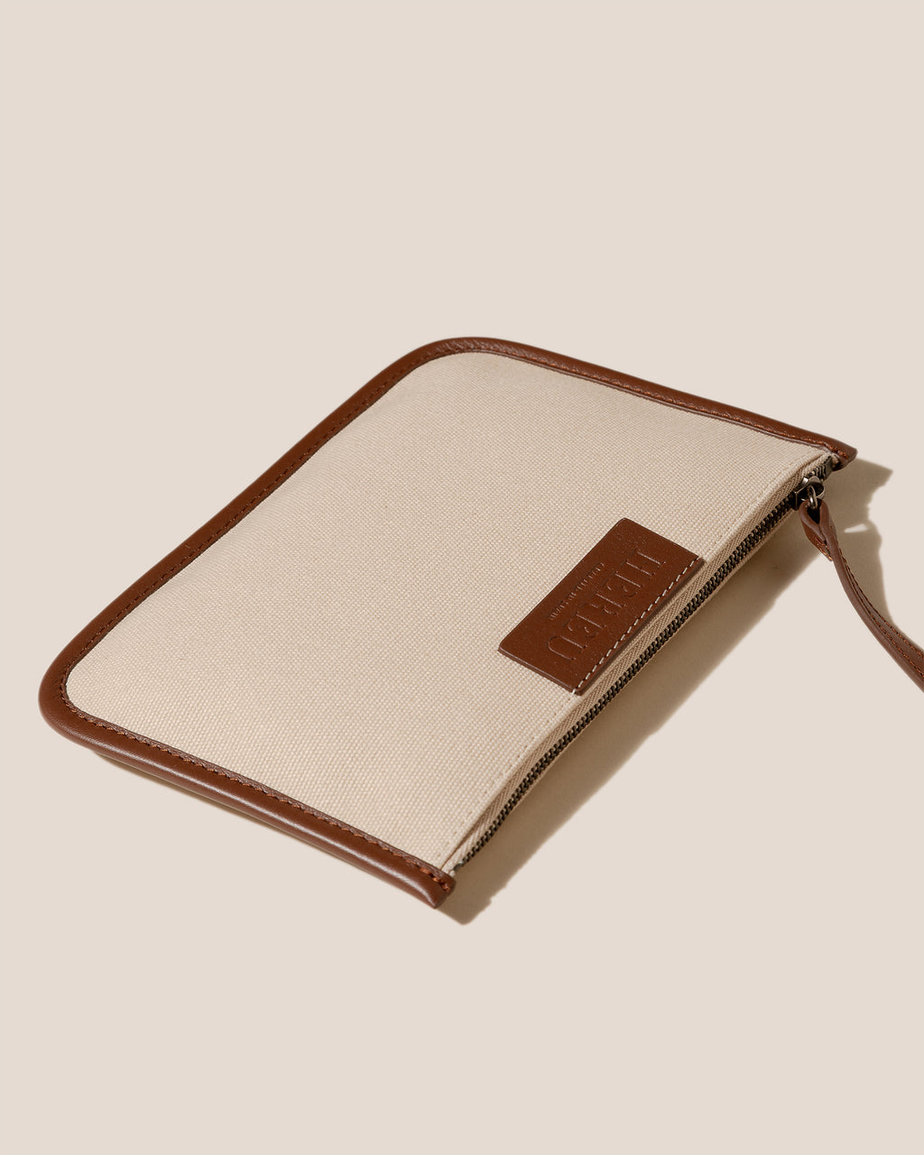 CALELLA SOFT RAFFIA - Leather-trimmed Tote Bag